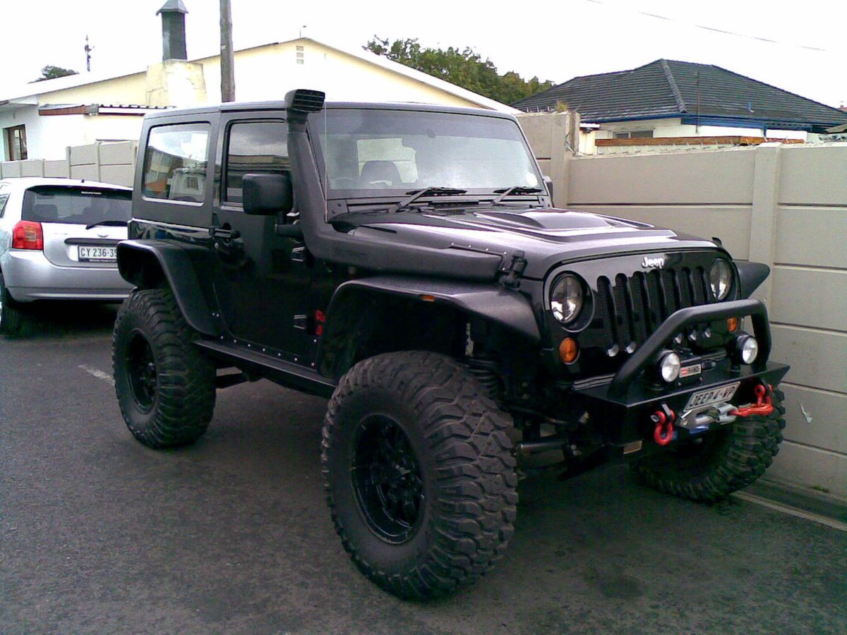 Lifted Jeep Wrangler